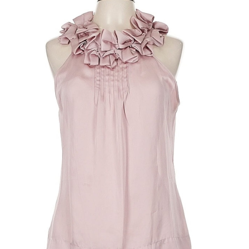 Violet & Claire pink Ruffled Blouse (price is firm)